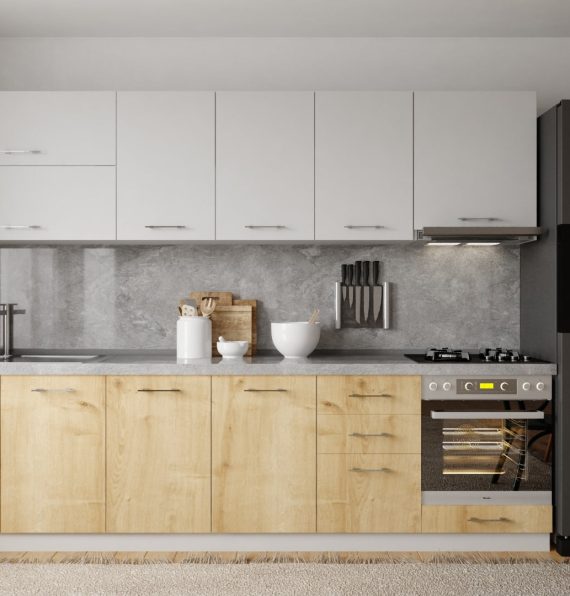 DURU SAPPHIRE-WHITE 300 CM KITCHEN CABINET