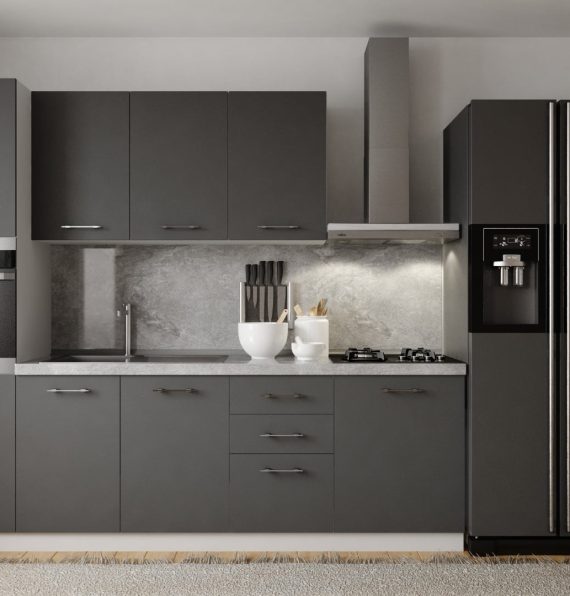 STAR ANTHRACITE 250 CM KITCHEN CABINET