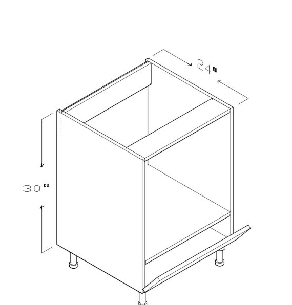 OVEN BASE CABINET