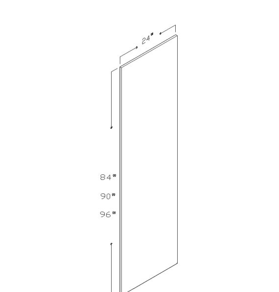 TALL CABINET SIDE COVER PANEL